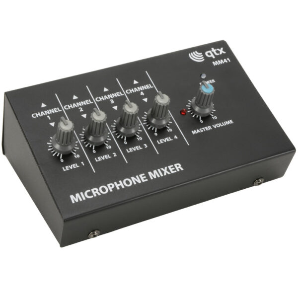 QTX MM41 - Mini Microphone Mixer