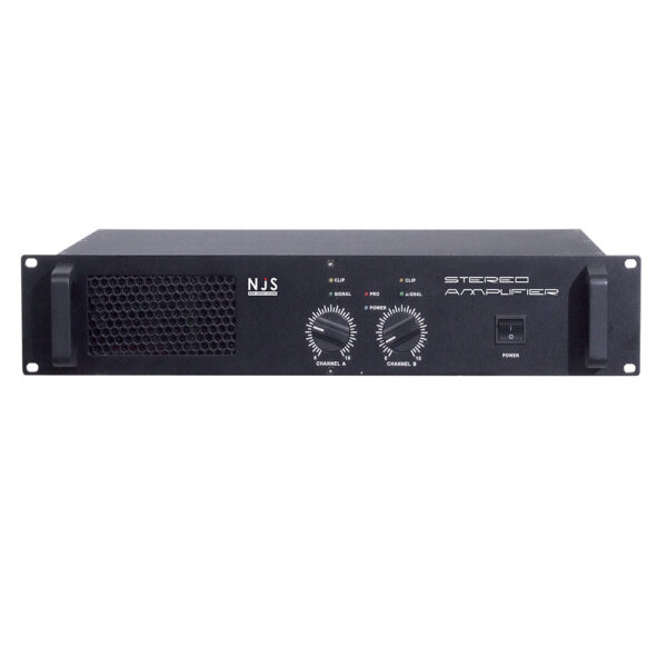 NJS NJA1300 - Stereo Power Amplifier, 2x 650W RMS - 2U