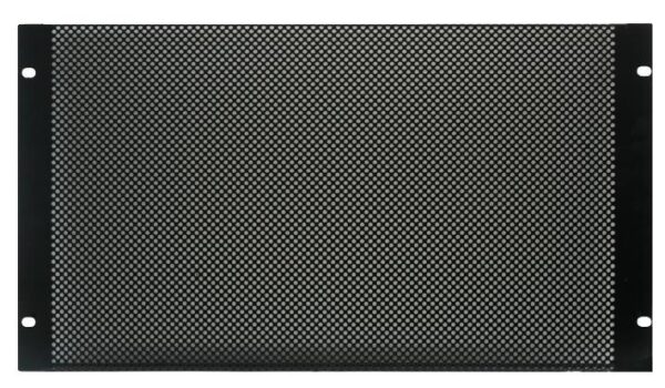 PULSE RPVM6 - 6U 19" Mesh Vented Rack Panel
