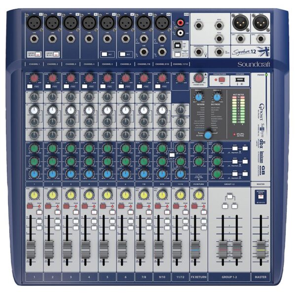 SOUNDCRAFT SIGNATURE 12 - 12 Channel Mixer