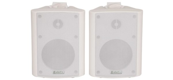 ADASTRA BC4-W - Pair Stereo Background Speakers 4" White