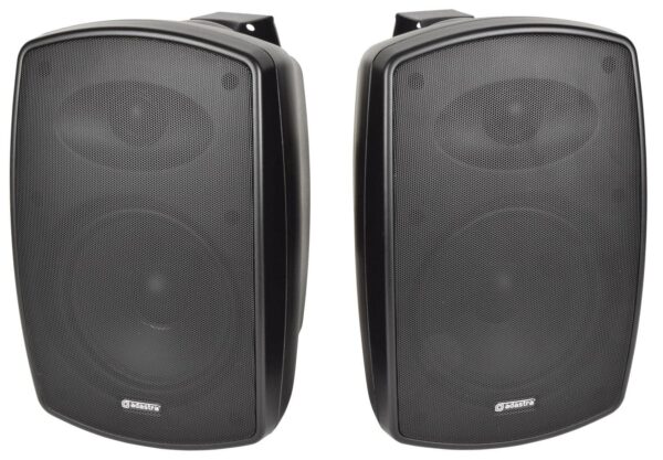 ADASTRA BH6-B - Pair Indoor / Outdoor Background Speakers 6.5" Black