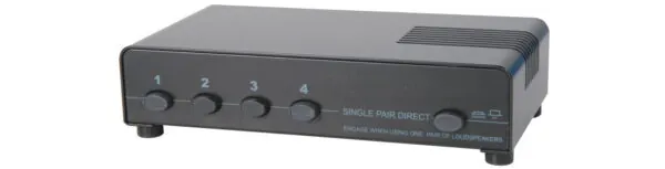 AV:LINK AD-SPK14 - 4 Way Loudspeaker Selector