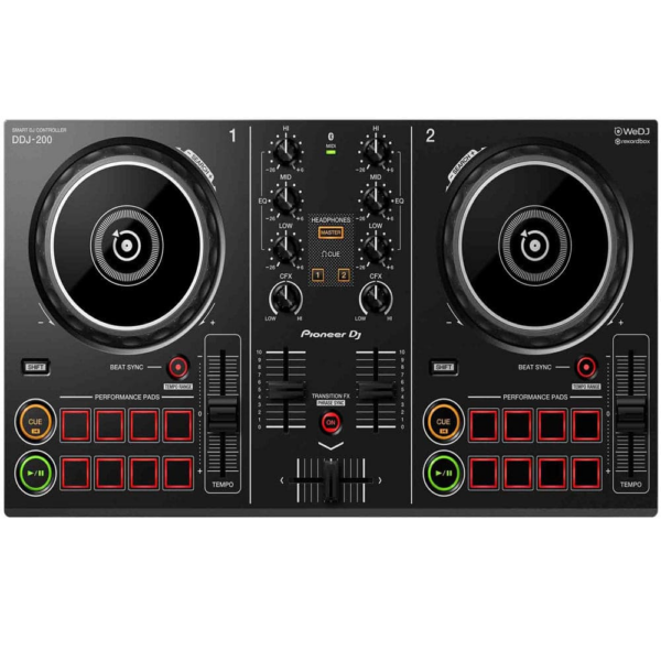 Pioneer DDJ-200 - 2-Channel Smart DJ Controller for Smartphones / Streaming - Image 3