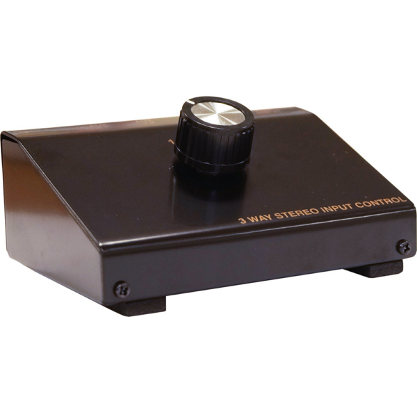 E-Audio A097JB - 3 Way Stereo Audio Source Selector