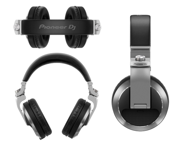 Pioneer HDJ-X7-S - Pro DJ 50mm Headphones with Swivel Ear Silver - Image 4