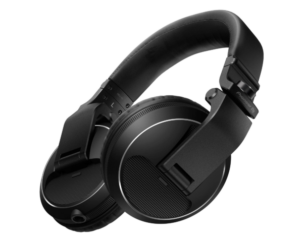 Pioneer HDJ-X5-K - Pro DJ 40mm Headphones with Swivel Ear Black