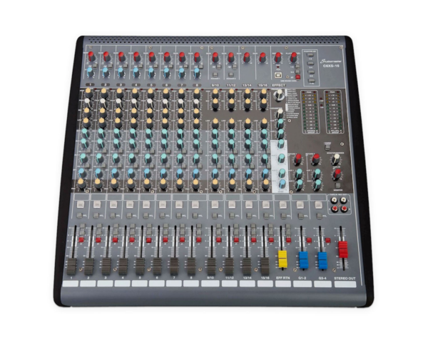 Studiomaster C6XS-16 - 16CH Compact USB DSP Mixer 16in / 10Mic / 4St / 3bandEQ