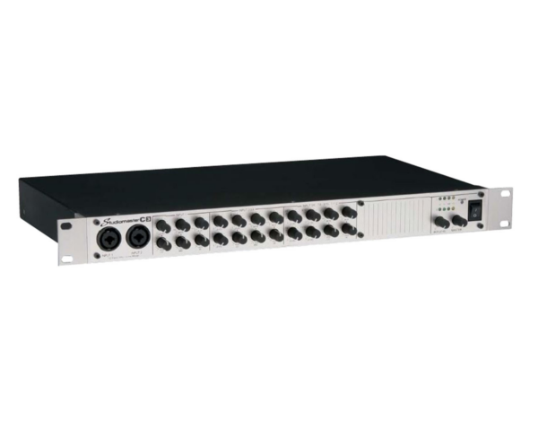 Studiomaster  C3 - Mixer with 4 Mic 4 Stereo In 2 Aux Sends Balanced In/Out 1U