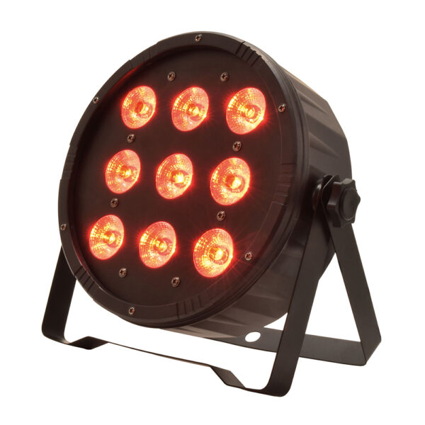 QTX PAR-54 - Extra Flat 4-in-1 LED Plastic PAR Can