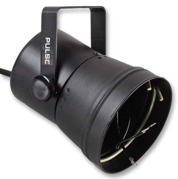 Pulse PAR36-BK - PAR 36 Pinspot Housing, Black