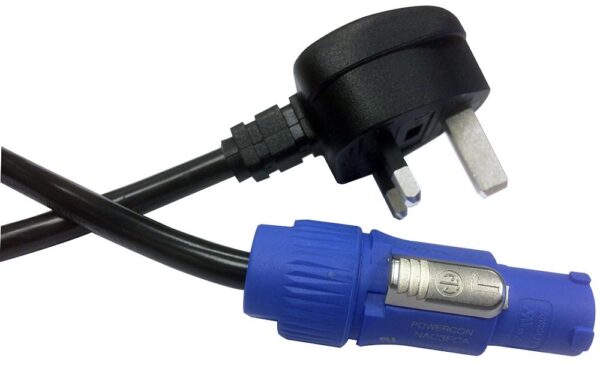 Pulse PLS00455 - 3m Neutrik PowerCON Lead to UK 13A Mains Plug