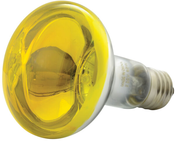QTX R80-Y - R80 Yellow Reflector Bulb E27