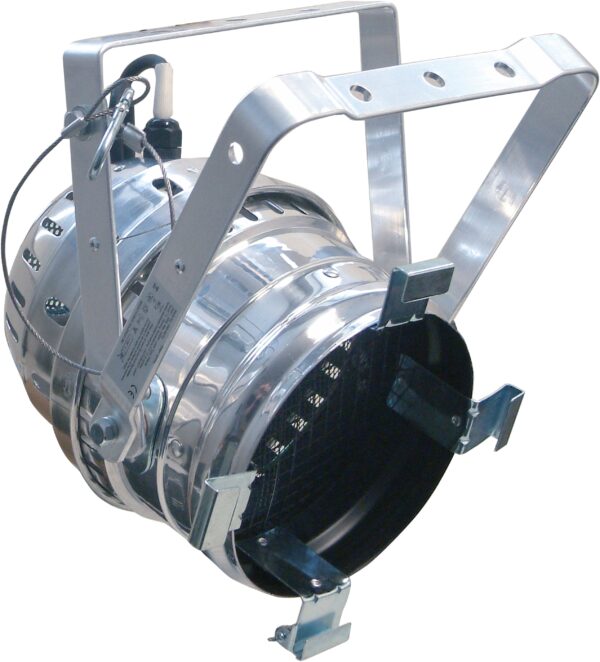 FXLAB G014AK - Par 64 Floor Mount Can Aluminium - Chrome