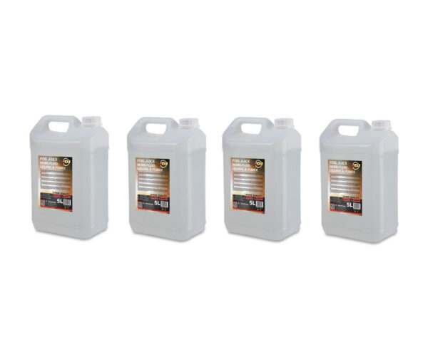 ADJ Fog Juice 2 Medium - BOX OF 4 x 5L Medium Dispersion Fog Fluid