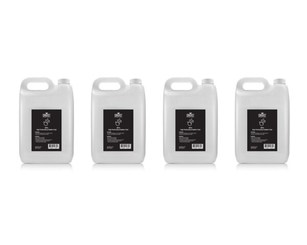 Chauvet BF5 - BOX OF 4 x 5 Litre Bottle High Performance Bubble Fluid