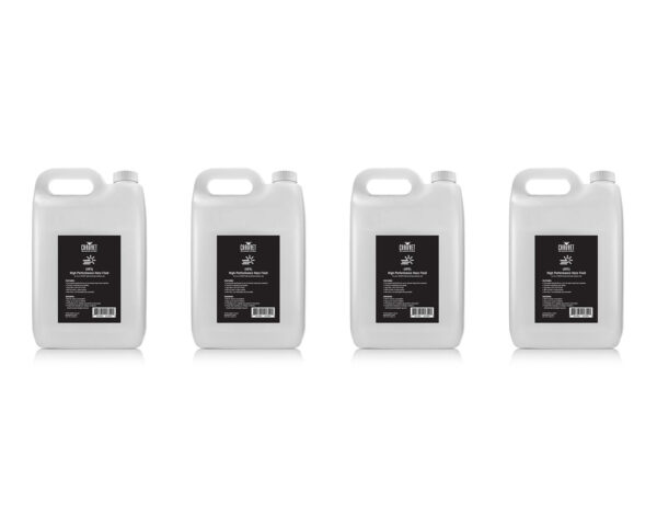 Chauvet HF5 - BOX OF 4 x 5 Litre Bottle High Performance Haze Fluid