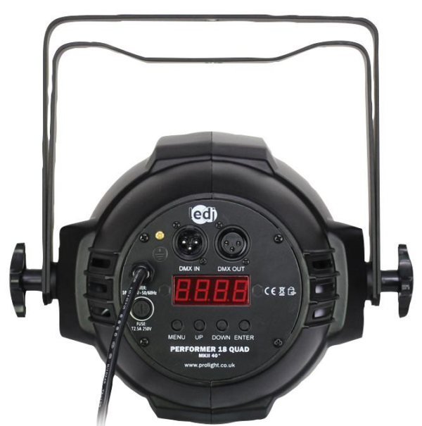 LEDJ Performer Quad 18 MKII - 18 x 8W Quad Colour LED Par Can LEDJ252 - Image 8