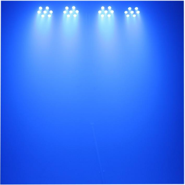 LEDJ Slimline 7Q5 - 7 x 5W RGBW LED PAR Can, Black LEDJ59 - Image 6