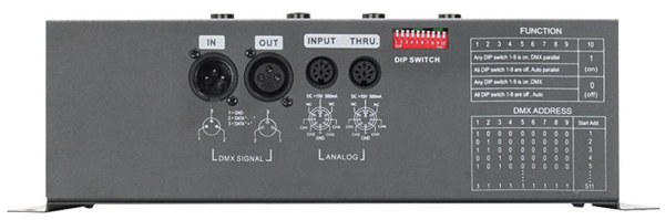 Transcension CDP-405 - 4 Channel DMX Dimmer Pack - Image 4