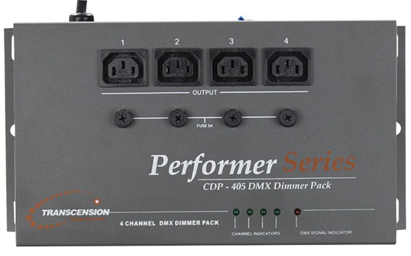 Transcension CDP-405 - 4 Channel DMX Dimmer Pack - Image 3