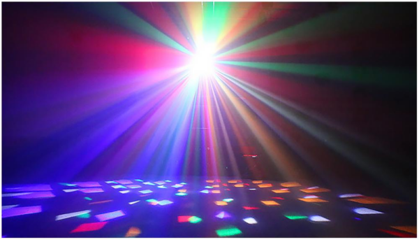 Pulse Vortices - Multi-FX RGBWA LED Moonflower DJ Disco Light with Front Panel SMD Matrix - Image 6