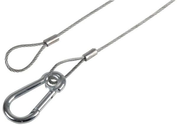 Pulse PLS00441A - Galvanised Wire Safety Bond, 2mm x 600mm - Image 3
