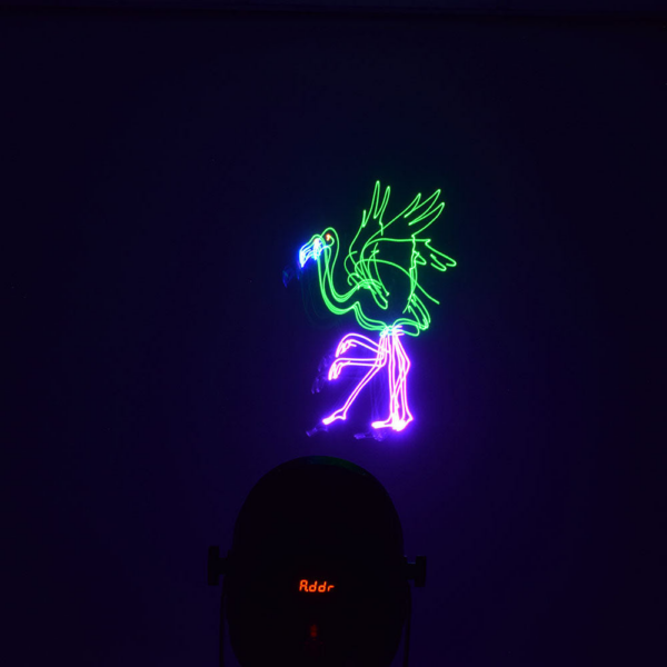 QTX Mesmerizer - 3D Animation Laser with LED Par Lights - Image 12