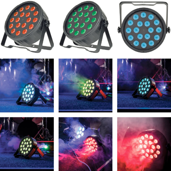 QTX PAR-100 - High Power 3-in-1 LED Plastic PAR Can - Image 8