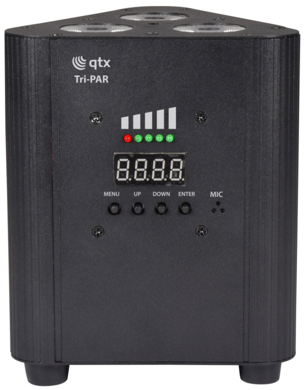 QTX Tri-PAR - Rechargeable Triple PAR Uplighter - Image 3
