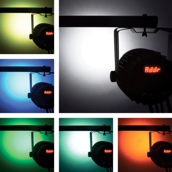 QTX HIPAR-100 - 100W Weatherproof RGBWA PAR Can - Image 8