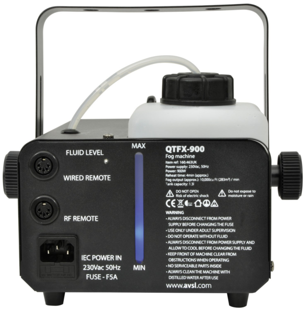 QTX QTFX-900 - Fog Machine 900W - Image 6
