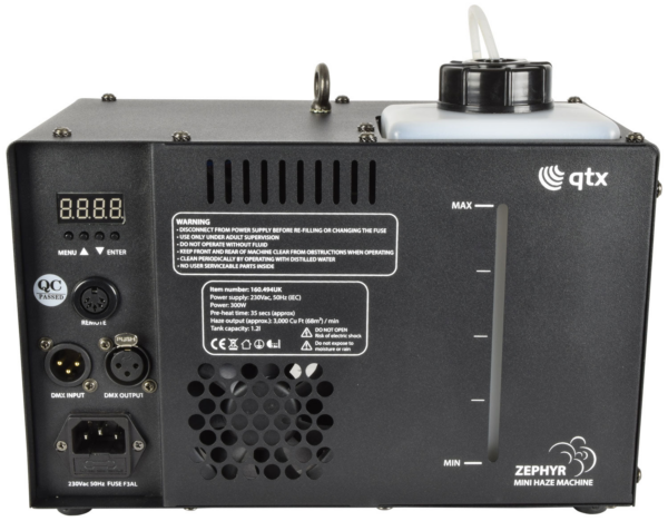 QTX ZEPHYR-300 - Haze Machine 300W - Image 7