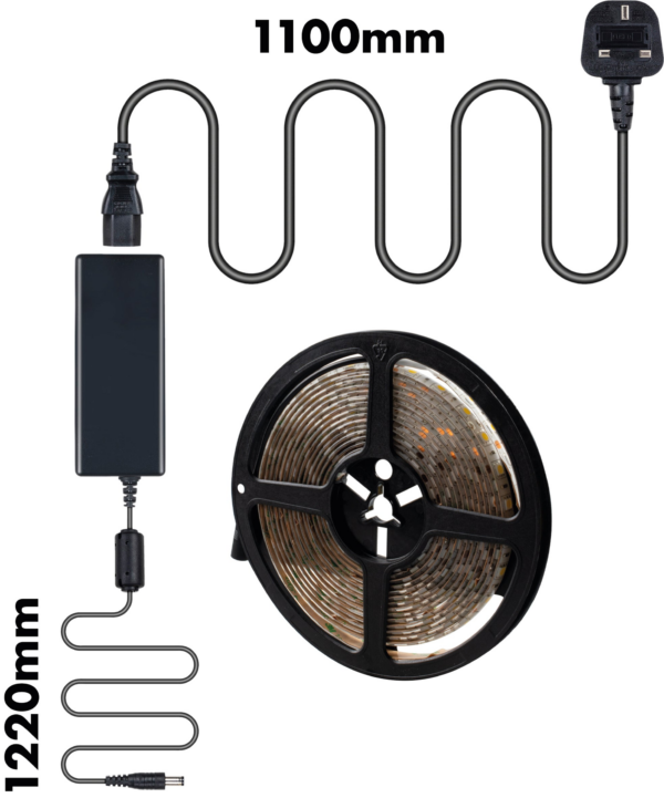 Eagle G009MC - 5m Warm White 12V IP65 LED Tape - Image 4