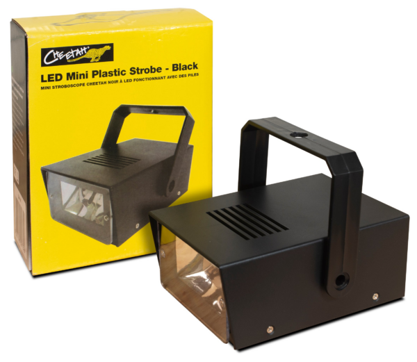 Cheetah G011K - Black Battery Operated LED Mini Strobe - Image 4