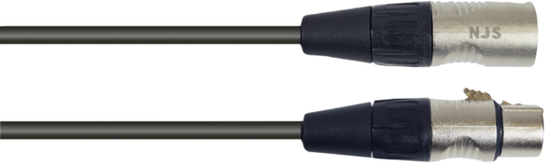 NJS NJS732 - 5m XLR to XLR 3 Pin DMX Cable - Image 3