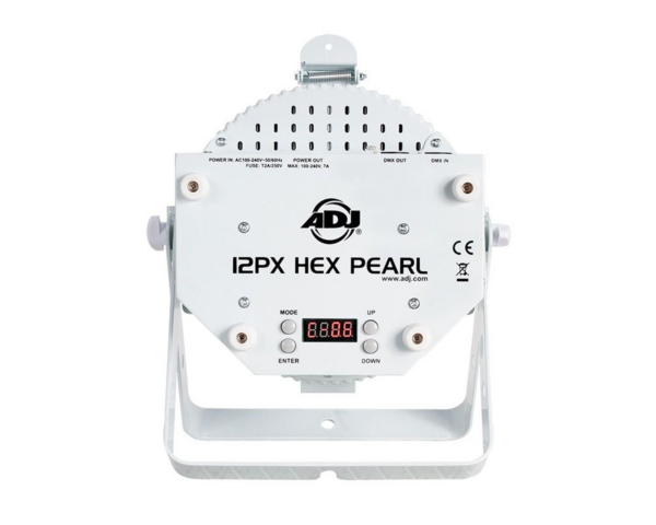 ADJ 5PX HEX Pearl - PAR LED Fixture 5x12W HEX LED inc UV White - Image 3