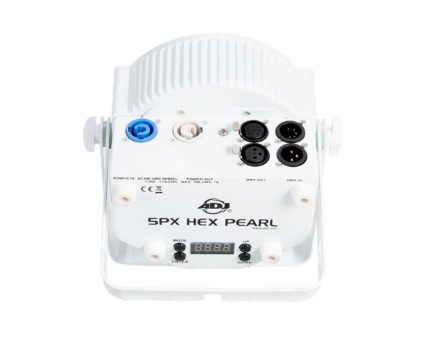 ADJ 5PX HEX Pearl - PAR LED Fixture 5x12W HEX LED inc UV White - Image 4