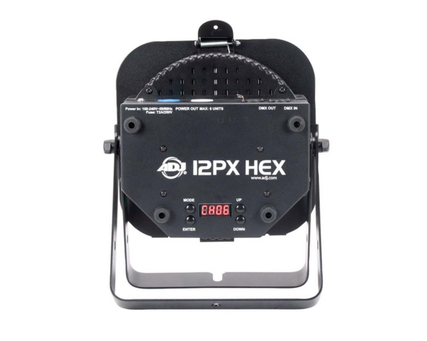 ADJ 12PX HEX - PAR Can with 12x12W RGBAW+UV LEDs Black - Image 3