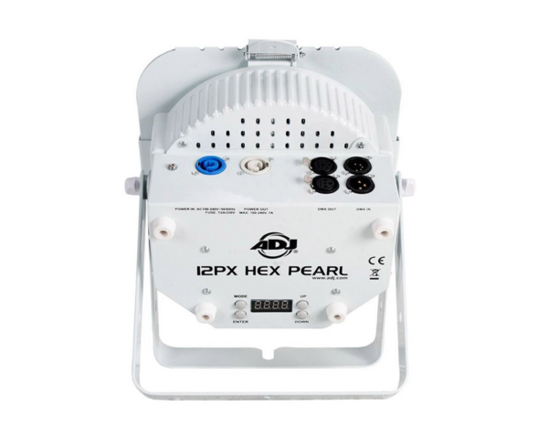 ADJ 12PX HEX PEARL - PAR Can with 12x12W RGBAW+UV LEDs White - Image 4