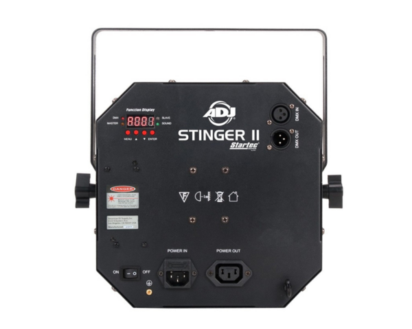 ADJ Stinger 2 - 3-in-1 LED Effect with Moonflower, Strobe and Laser - Image 3