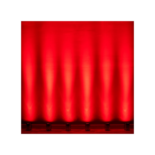 ADJ Mirage Q6 Pak - LED Uplighter 6 in Charging Flightcase IP65 Chrome - Image 12