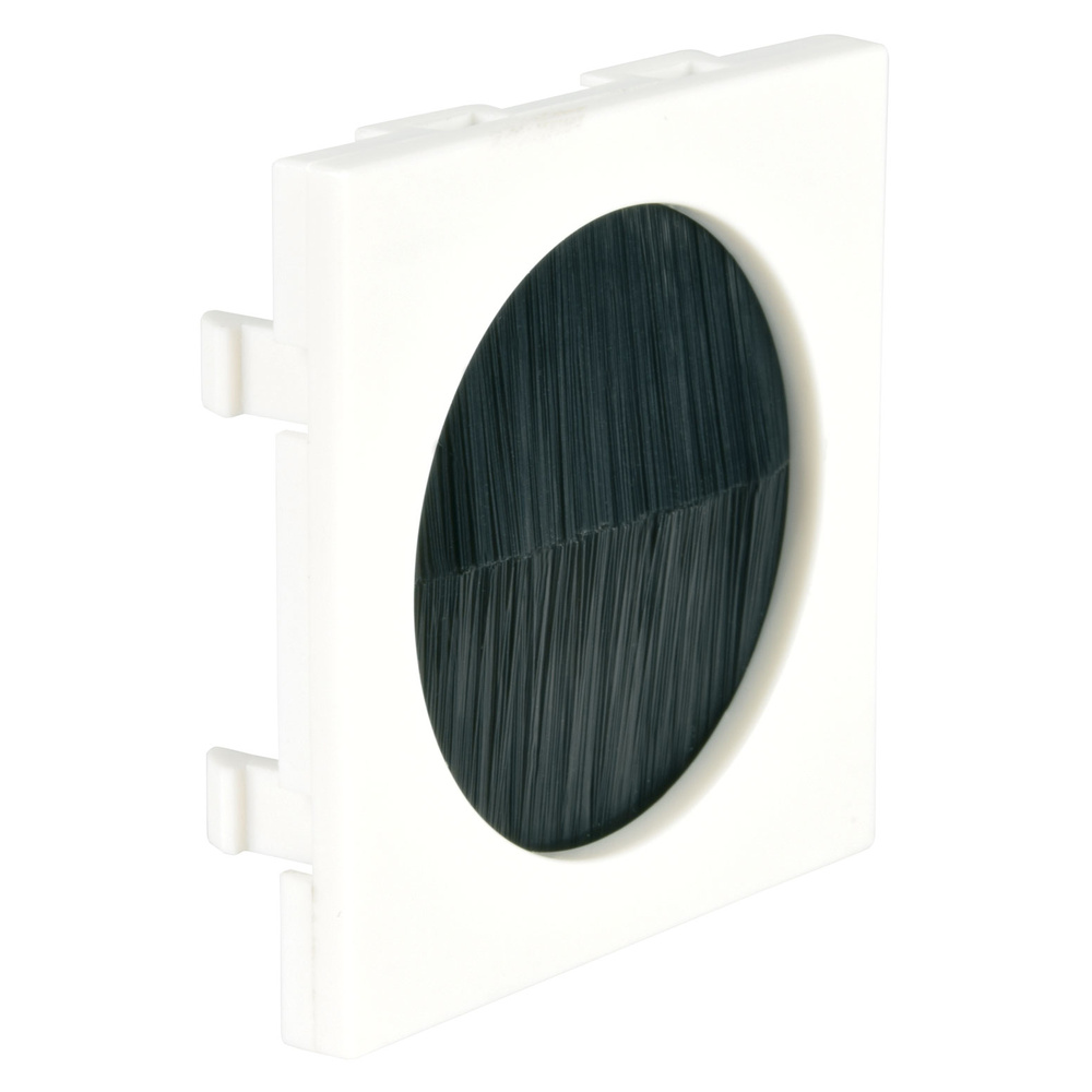 AV:Link - Wall Plate Module - Brush Filled Aperture - Image 2