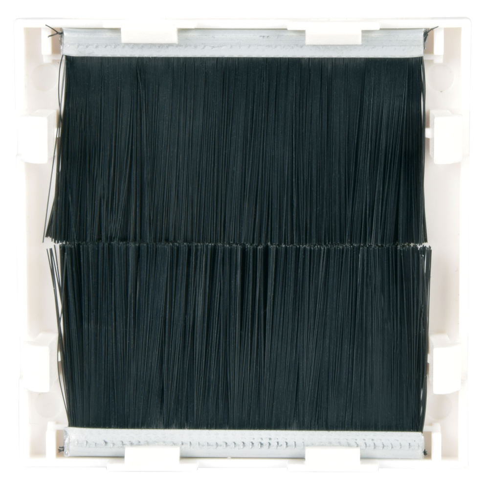 AV:Link - Wall Plate Module - Brush Filled Aperture - Image 3
