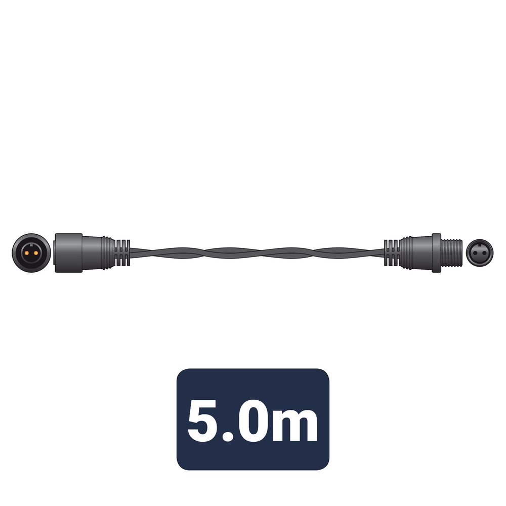 LYYT ST-5M - Outdoor Static String Light Rubber Extension Cable - Image 4