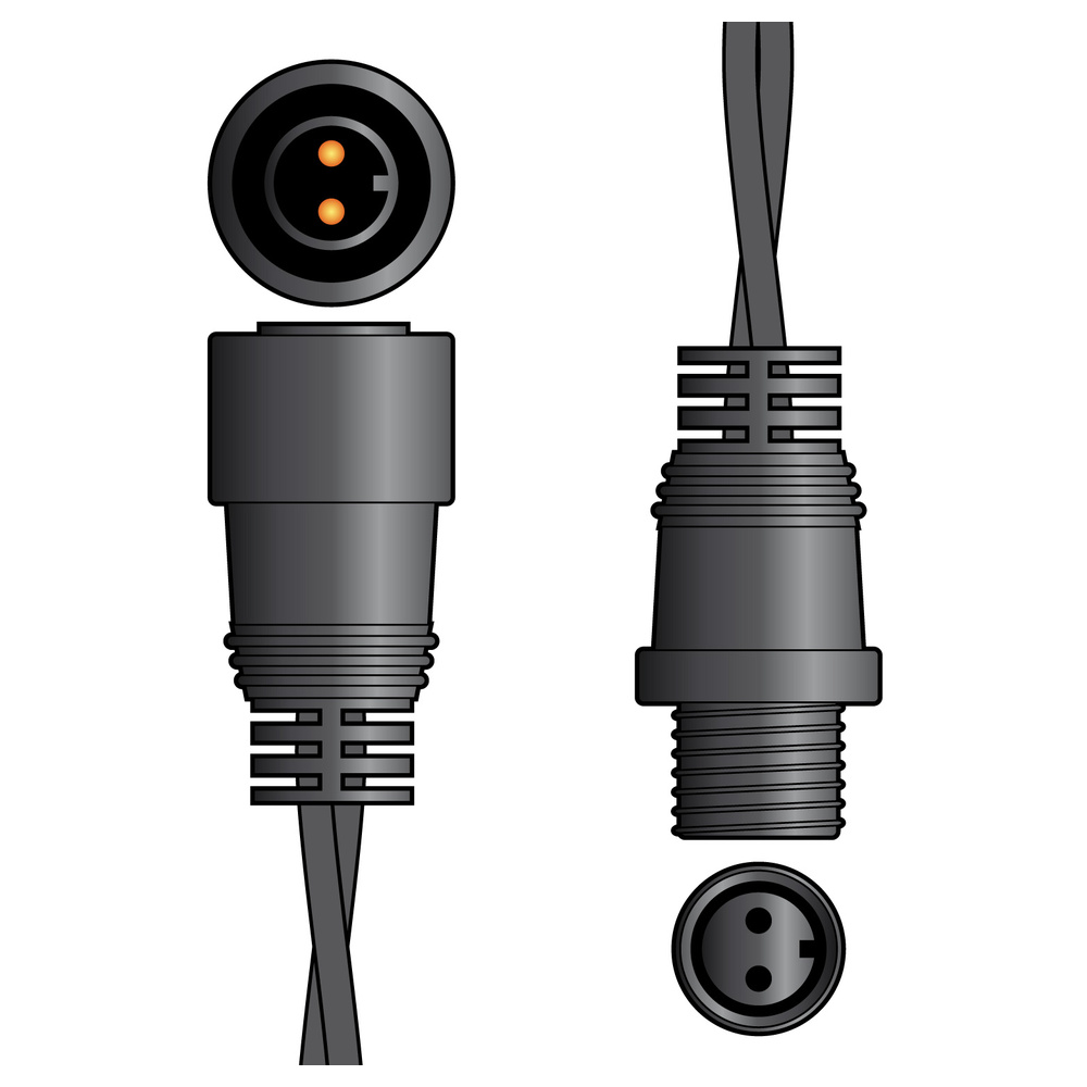 LYYT ST-5M - Outdoor Static String Light Rubber Extension Cable - Image 3