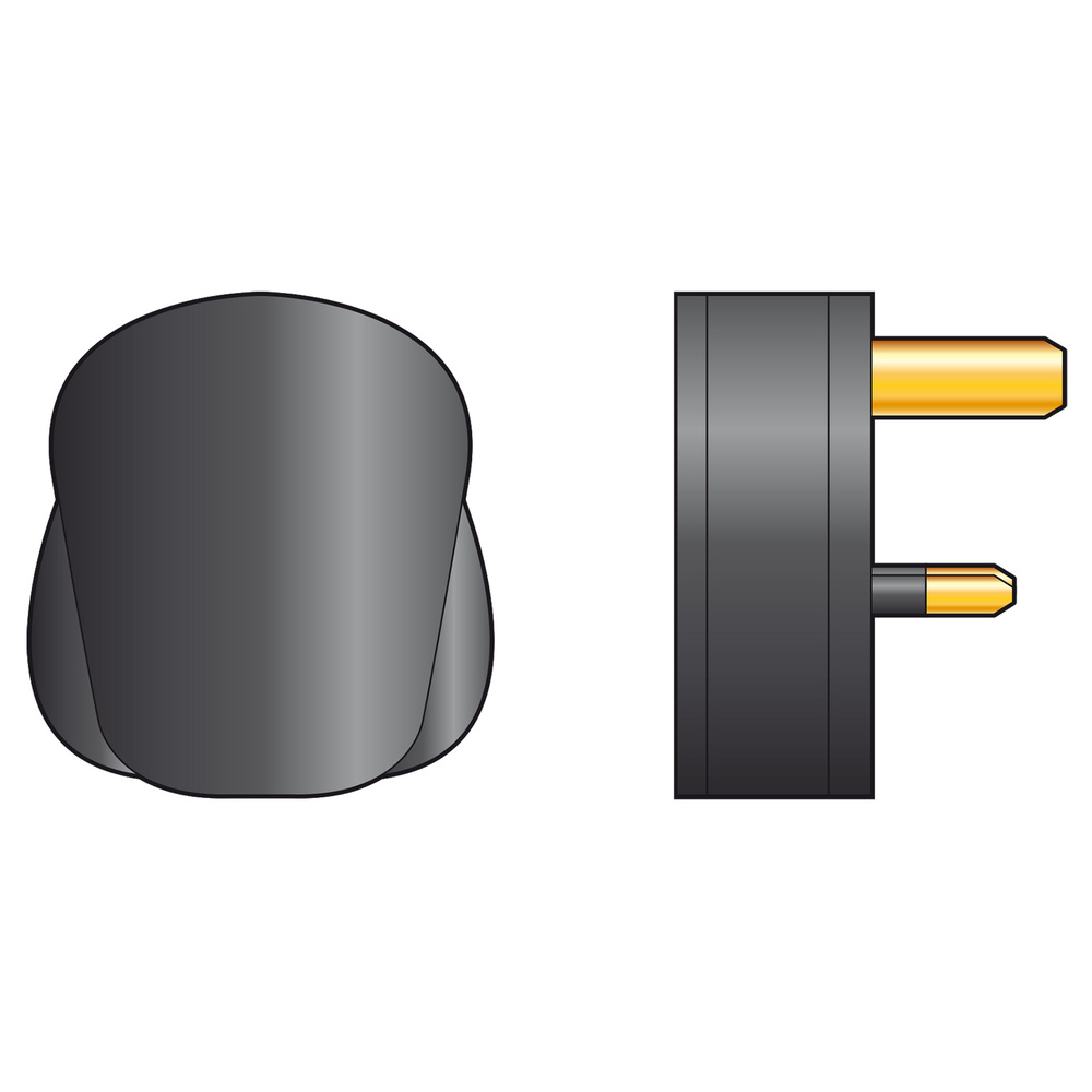 Mercury - Rubber UK Mains Plug 13A Black 20pcs - Image 3