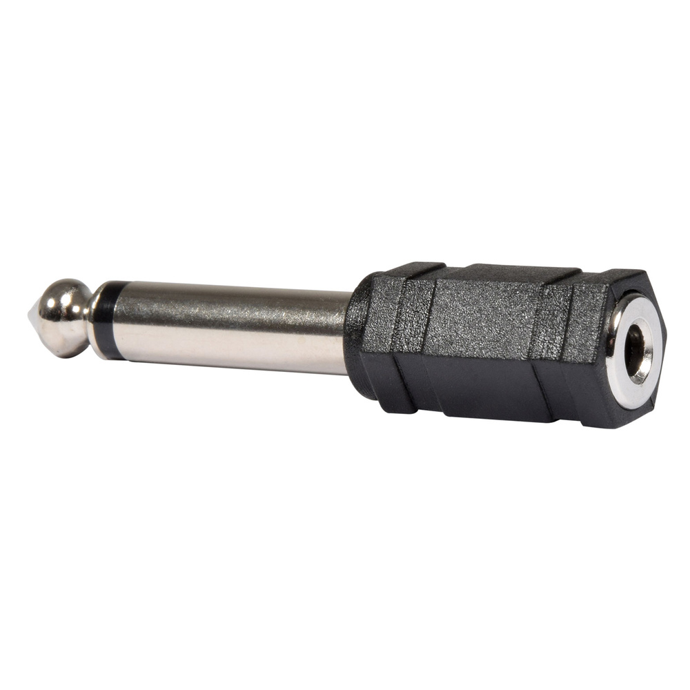 QTX 10pcs Adaptor 3.5mm Mono Jack Socket – 6.3mm Mono Jack Plug - Image 2