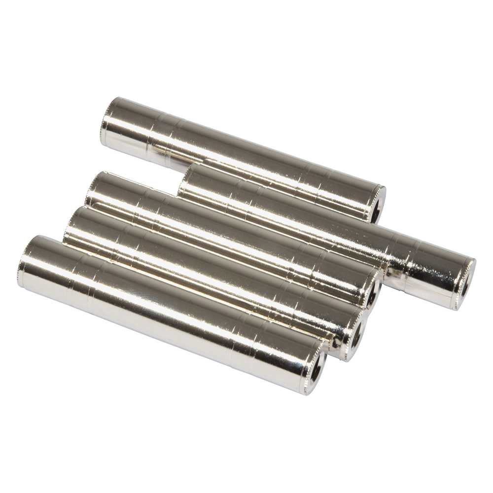 QTX 5pcs Coupler 6.3mm Stereo Jack Socket – 6.3mm Stereo Jack Socket - Image 2