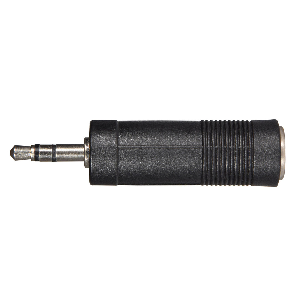 QTX 10pcs Adaptor 3.5mm Stereo Jack Plug – 6.3mm Stereo Jack Socket - Image 2